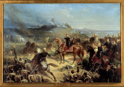 Kampania włoska: „”Bitwa pod Solferino, 24 czerwca autorstwa Adolphe Yvon