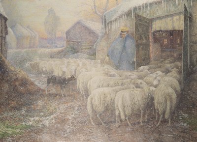 Powrót pasterza autorstwa Adriaan Josef Heymans