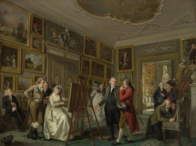 Galeria Sztuki Jana Gildemeestera Jansza, 1794-5 autorstwa Adriaan de Lelie