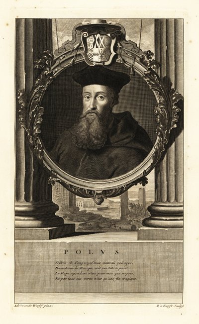Reginald Polak (1500-1558) (ryc.) autorstwa Adriaan van der (after) Werff