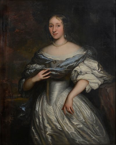 Księżniczka Henrietta-Anne, nieznana (olej na płótnie) autorstwa Adriaen (attr.to) Hanneman