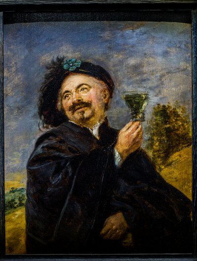 Wesoły pijak autorstwa Adriaen Brouwer