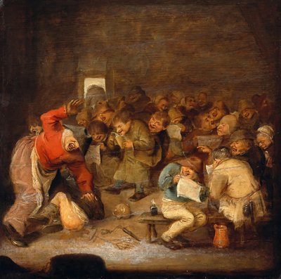 Szkoła autorstwa Adriaen Brouwer