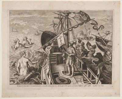Krzysztof Kolumb autorstwa Adriaen Collaert
