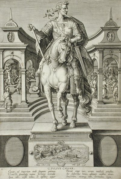 Juliusz Cezar autorstwa Adriaen Collaert