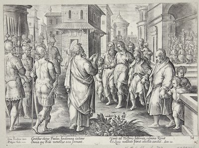 Dzieła apostołów autorstwa Adriaen Collaert