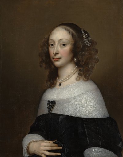 Portret kobiety, ca. 1653. autorstwa Adriaen Hanneman