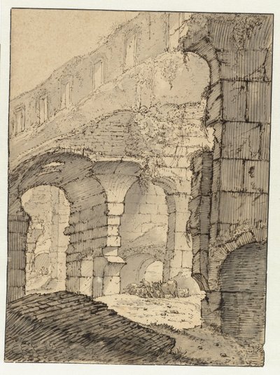 Zobacz w Koloseum w Rzymie autorstwa Adriaen Honich (attributed to)