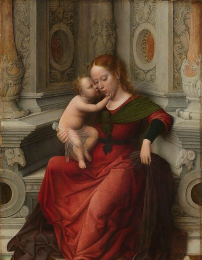Dziewica i Dziecko Madonna z Dzieciątkiem autorstwa Adriaen Isenbrant (attributed to)