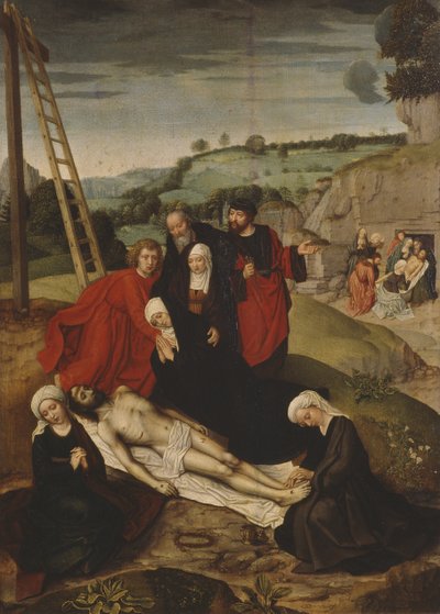 Opłakiwanie Chrystusa autorstwa Adriaen Isenbrandt or Isenbrant