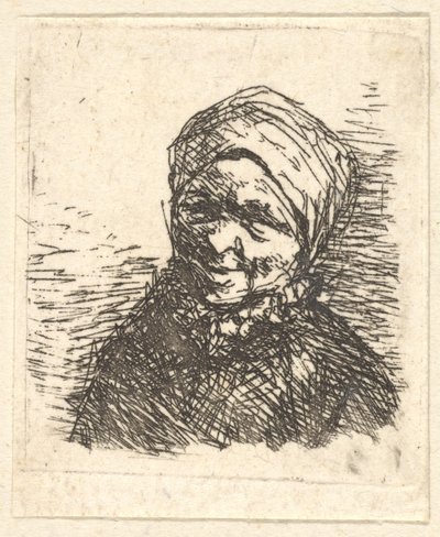 Chłopka, 1610-85. autorstwa Adriaen Jansz. van Ostade