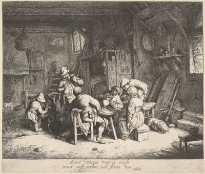 Smak, 1610-85. autorstwa Adriaen Jansz. van Ostade