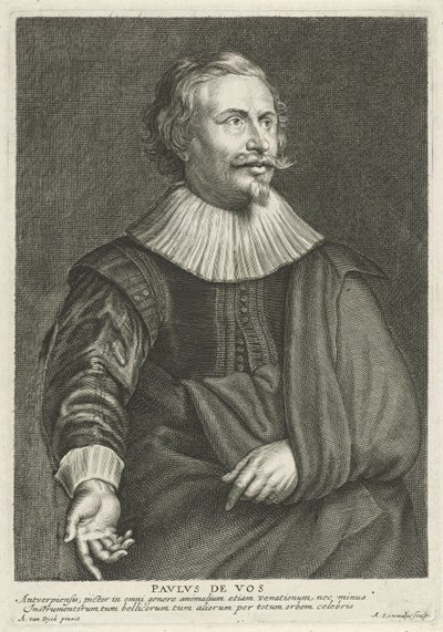 Portret van Paula de Vos autorstwa Adriaen Lommelin