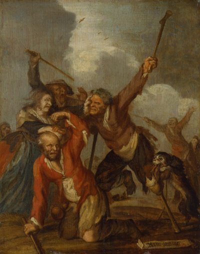 Nieszczęście autorstwa Adriaen Pietersz van de Venne