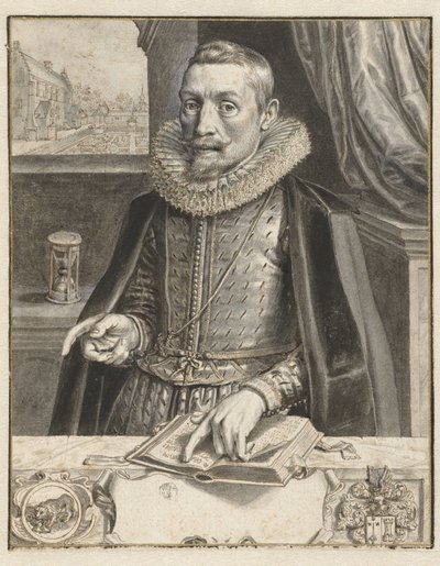 Portret Jacoba Catsa autorstwa Adriaen Pietersz van de Venne