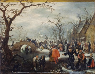 Ostatki we wtorek na wsi autorstwa Adriaen Pietersz van de Venne