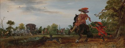 Lato (Pozdrowienia), 1625 autorstwa Adriaen Pietersz van de Venne