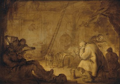 Koniec nędzy autorstwa Adriaen Pietersz van de Venne