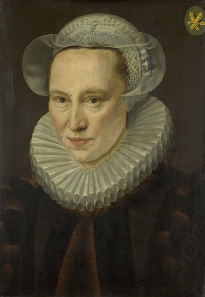 Portret Grietje Pietersdr Codde autorstwa Adriaen Thomasz Key
