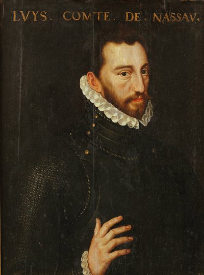 Hrabia Ludwik z Nassau 1538-1574, ok. 1571-1572 autorstwa Adriaen Tomasz Key