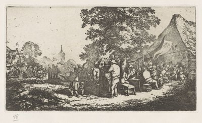 Jarmark rolniczy autorstwa Adriaen van Ostade