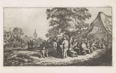 Jarmark rolniczy autorstwa Adriaen van Ostade