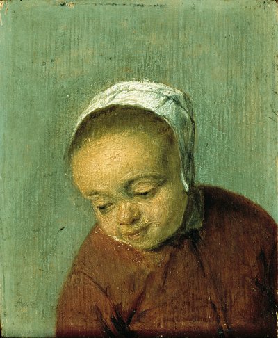 Głowa dziewczyny autorstwa Adriaen van Ostade
