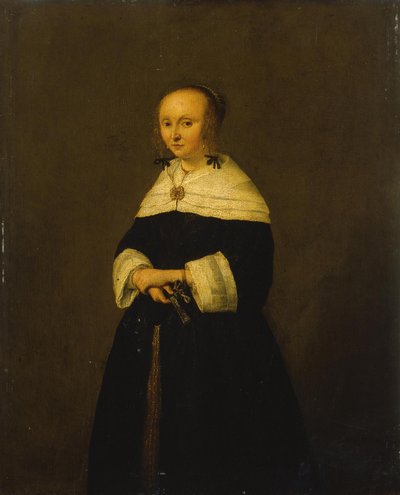 Portret kobiety autorstwa Adriaen van Ostade