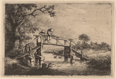 Wędkarz autorstwa Adriaen van Ostade