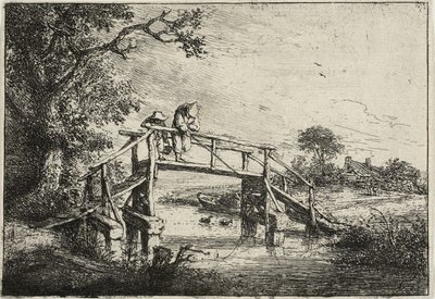 Wędkarze autorstwa Adriaen van Ostade
