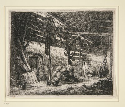 Stodoła autorstwa Adriaen van Ostade
