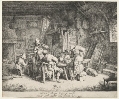 Śniadanie autorstwa Adriaen van Ostade
