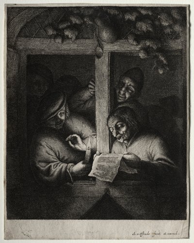 Kolędnicy autorstwa Adriaen van Ostade