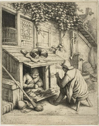 szewc autorstwa Adriaen van Ostade