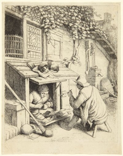 Szewc autorstwa Adriaen van Ostade