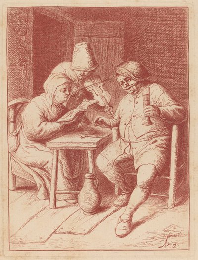 Koncert autorstwa Adriaen van Ostade