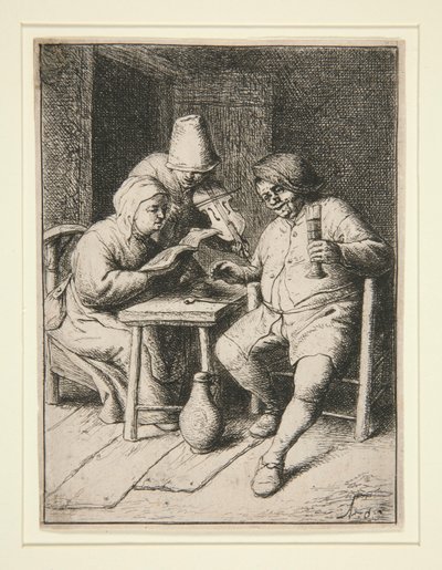 Koncert autorstwa Adriaen van Ostade