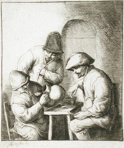 Pusty dzban autorstwa Adriaen van Ostade