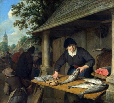 Rybołówstwo autorstwa Adriaen Jansz. van Ostade