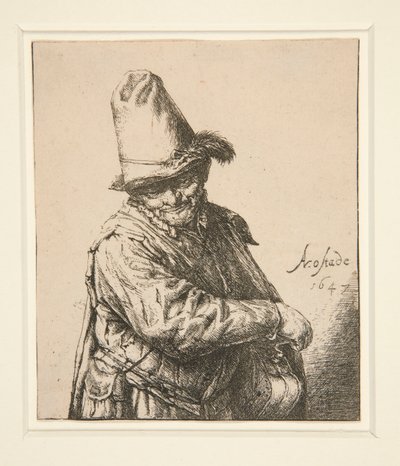 Młynek do organów autorstwa Adriaen van Ostade