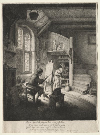 Pracownia Malarza autorstwa Adriaen van Ostade
