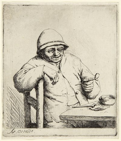 Palacz autorstwa Adriaen van Ostade