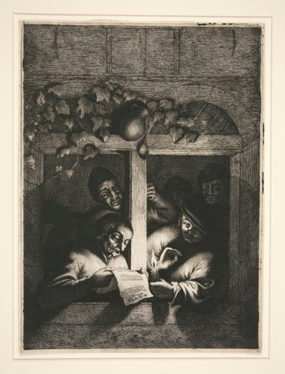 a. Szewc ur. Śpiewacy autorstwa Adriaen van Ostade