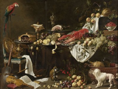 Bankiet Martwa Natura autorstwa Adriaen van Utrecht