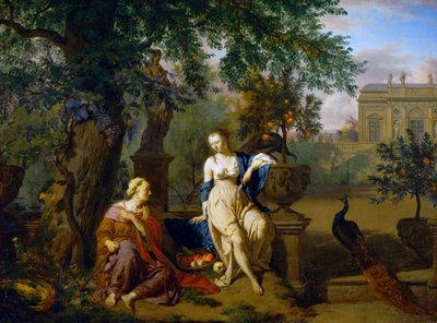 Niemiecki: Vertumnus i Pomona Vertumnus i Pomona autorstwa Adriaen van de Velde