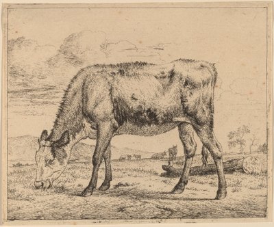 Wypas cieląt autorstwa Adriaen van de Velde