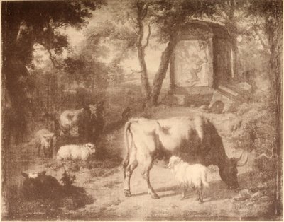 Krajobraz z bydłem autorstwa Adriaen van de Velde
