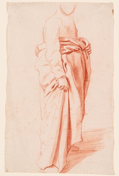 Stehende männliche Figur autorstwa Adriaen van de Velde