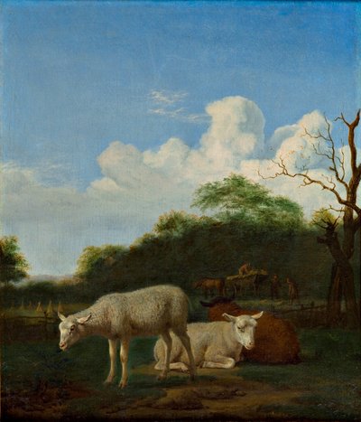 Nieznany obraz autorstwa Adriaen van de Velde