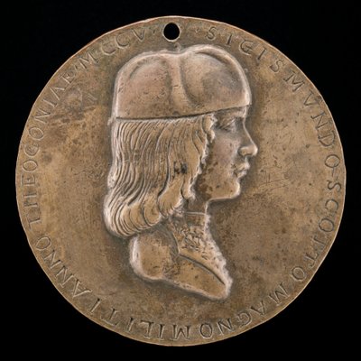 Portret chłopca, prawdopodobnie 14881499. autorstwa Adriano Fiorentino